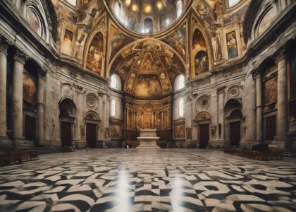 architectural highlights of baptistery