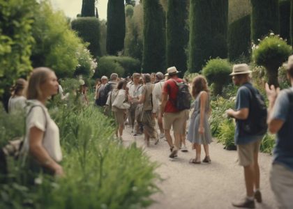 botanical tour in pisa
