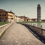 pisa riverfront walking tour