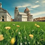 spring at pisa cathedral