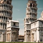 tower houses in pisa