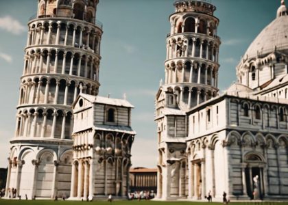 tower houses in pisa